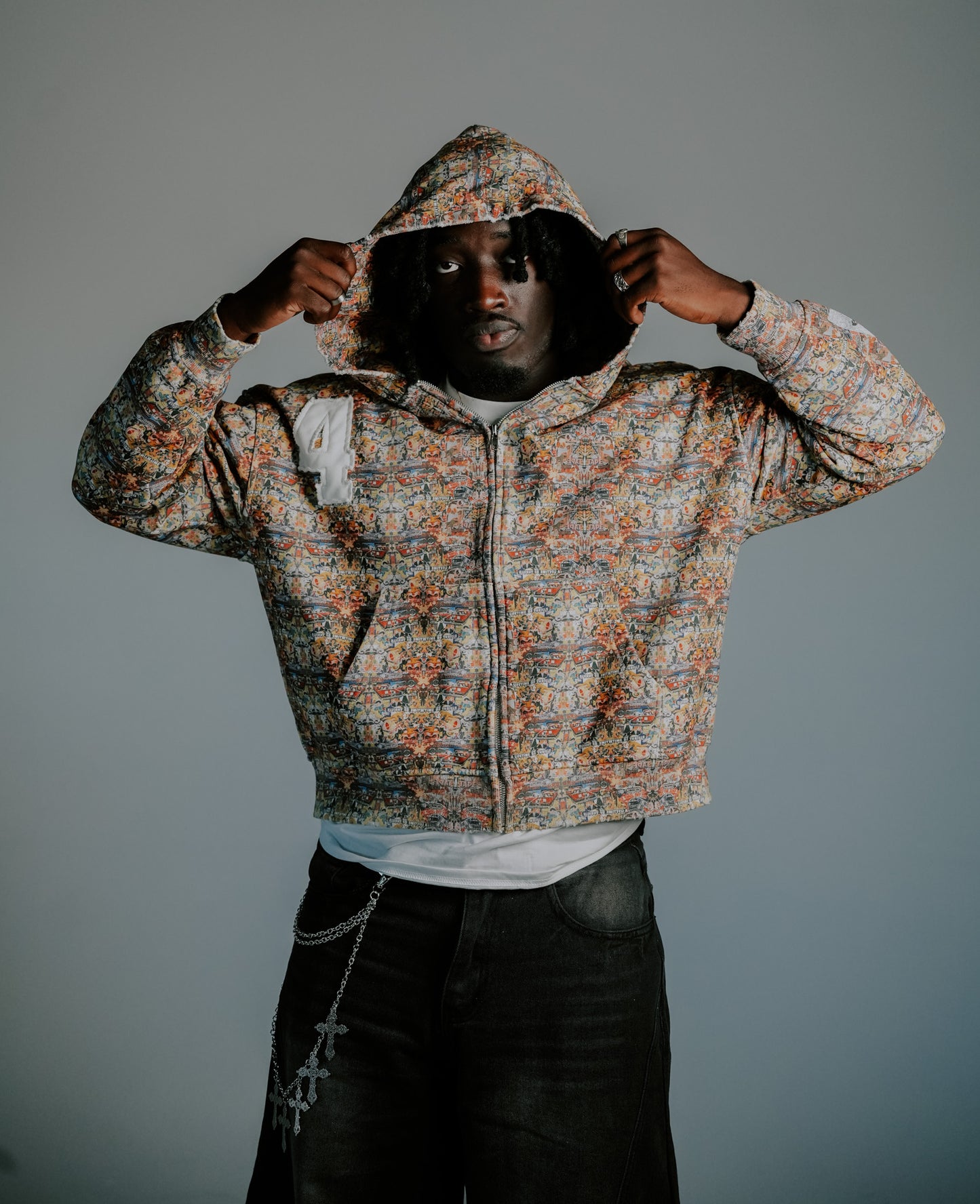 Concrete Collage Hoodie